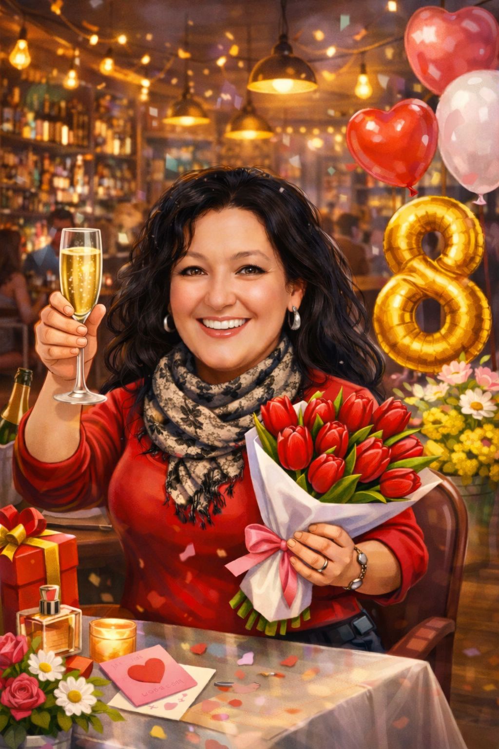 Women's Day caricature